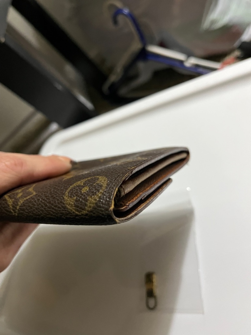 Louis Vuitton Brown and Gold Monogram Long Wallet - Picture 6 of 7